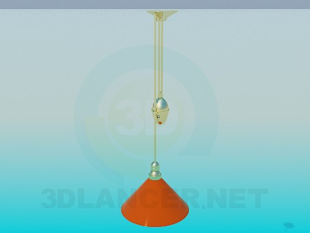 3 डी मॉडल Luminaire ऊंचाई नियामक - पूर्वावलोकन