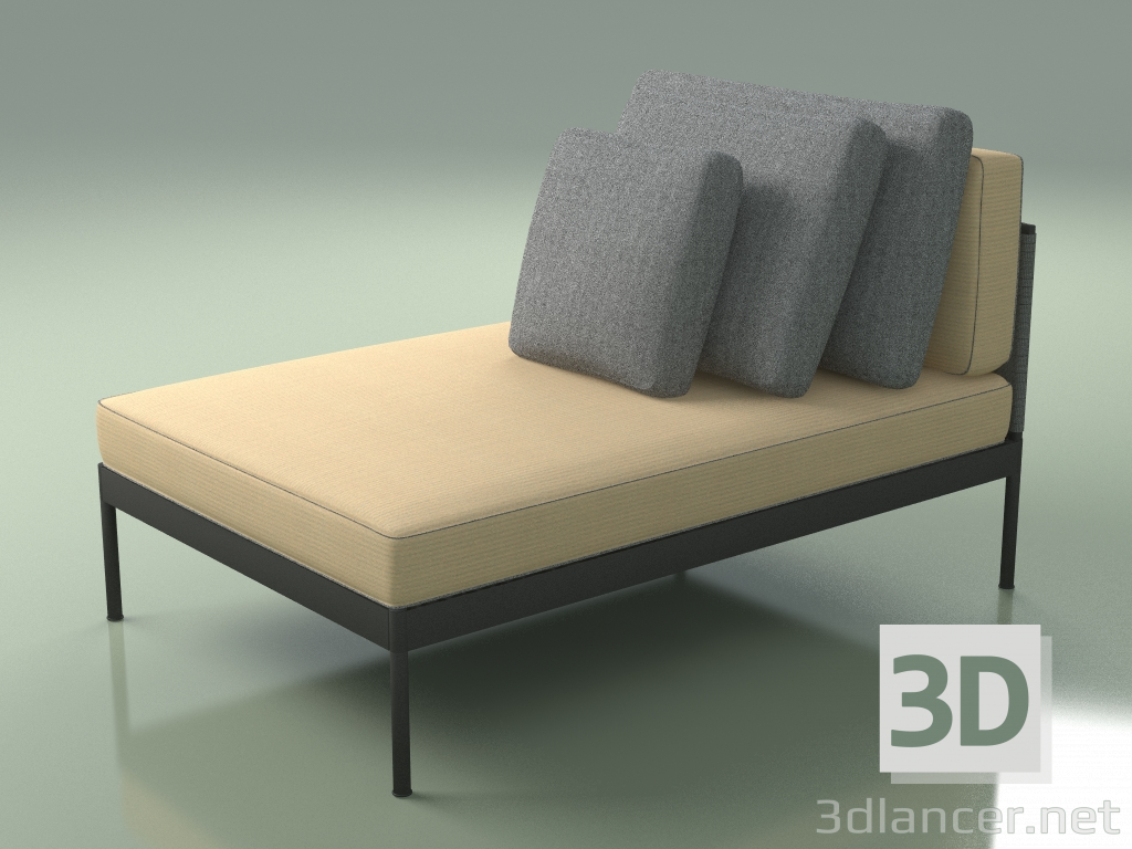 3d model Modular sofa (353 + 330, option 1) - preview