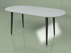 Coffee table Soap paint (light gray)