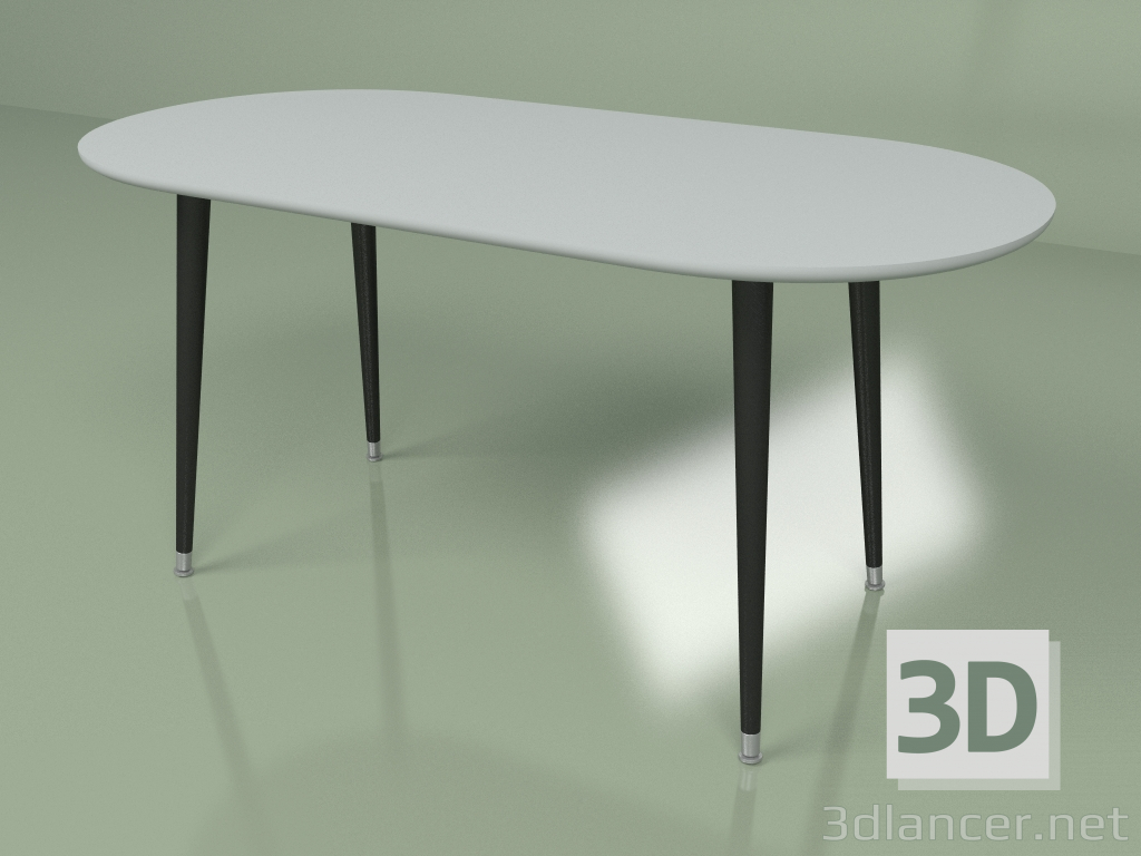 modello 3D Tavolino Vernice saponosa (grigio chiaro) - anteprima