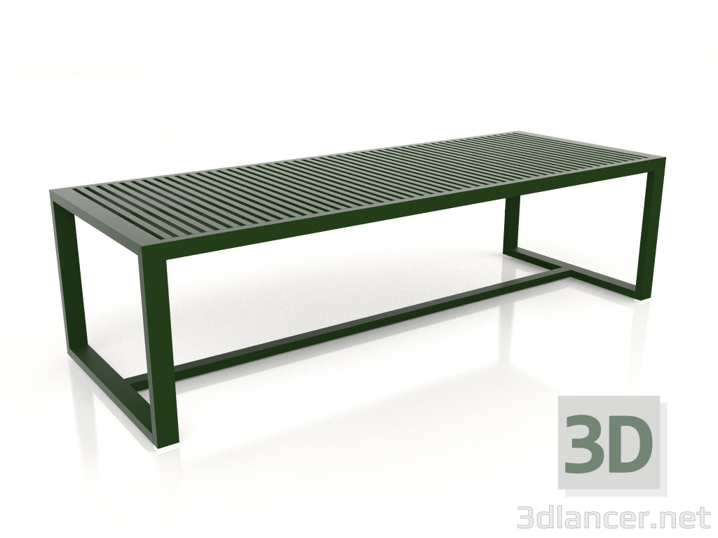 3d model Mesa de comedor 268 (Verde botella) - vista previa