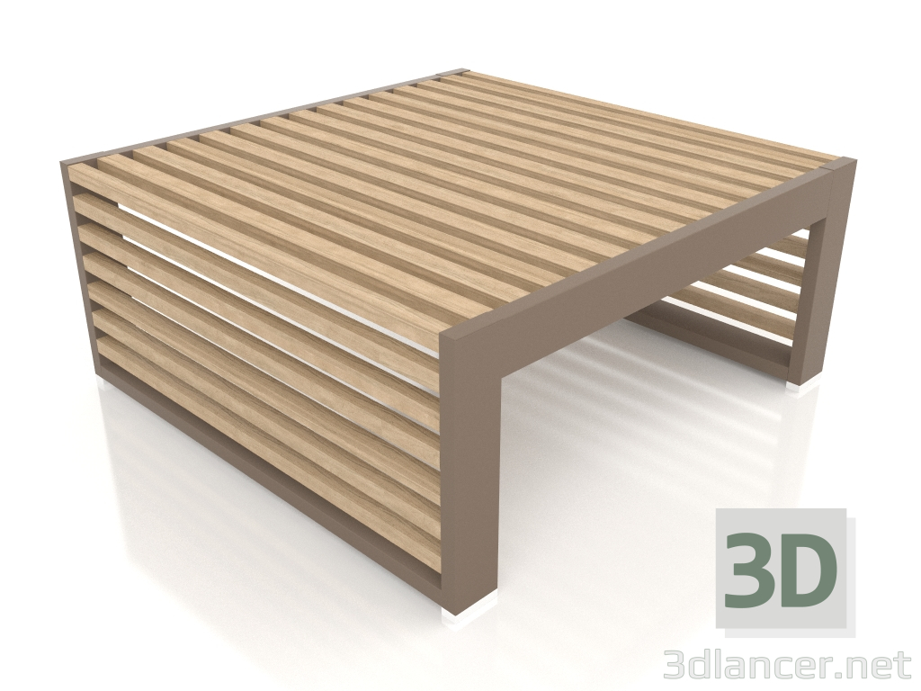 3d model Mesa auxiliar (Bronce) - vista previa