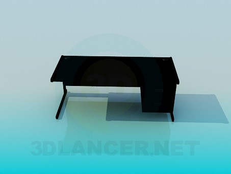 3d model Desk - preview