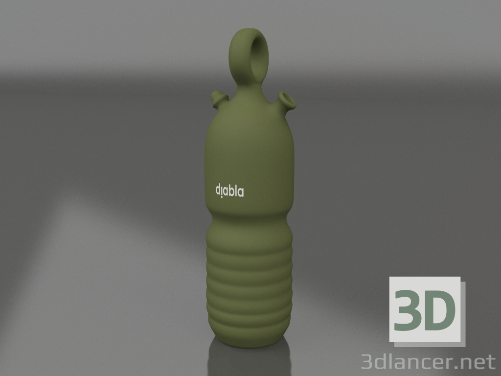 Modelo 3d Jarro (verde oliva) - preview