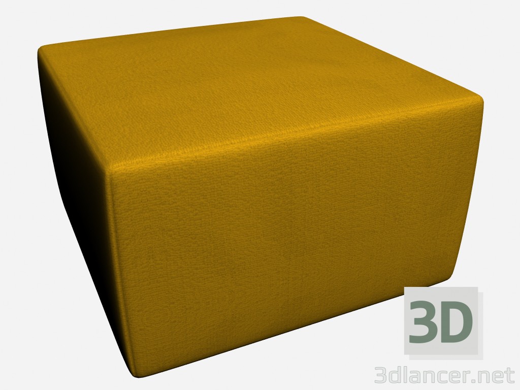 modello 3D Pouf Dilmos 1 - anteprima