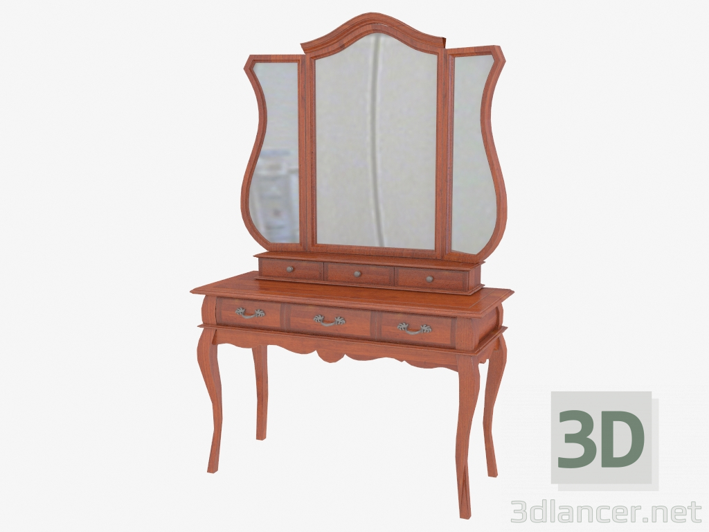 Modelo 3d Mesa sanita com espelho MD433 MD434 - preview