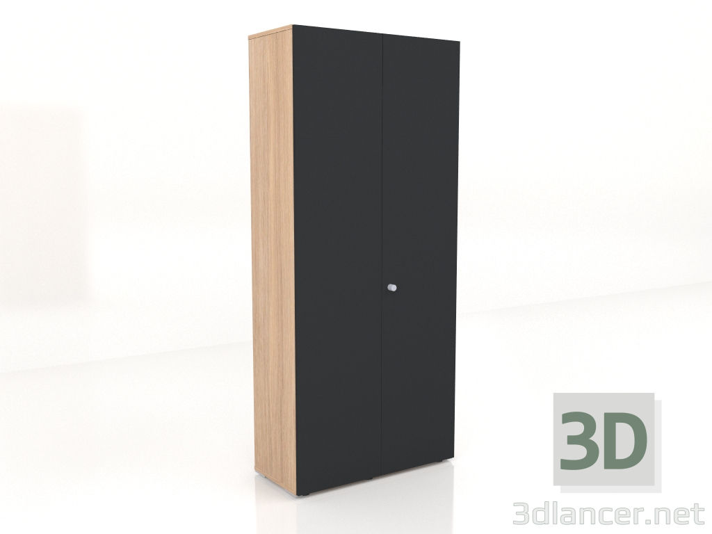 modello 3D Armadio Mito MIT19 (916x418x2077) - anteprima