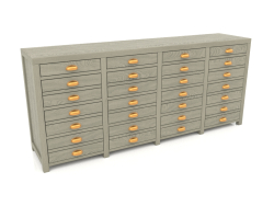 Chest of drawers (4 sections)