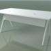 3d model Mesa de despacho rectangular 5461 (H 74-89 x 179 cm, laminado Fenix F01, V12) - vista previa