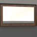 3d модель Дзеркало ZL 18 (750x450, wood brown light, black) – превью