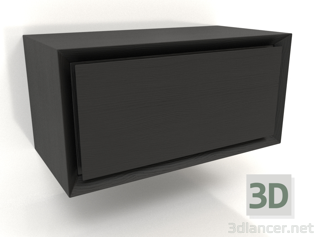 3d model Mueble TM 011 (400x200x200, madera negra) - vista previa