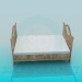 3d model Bed for child - preview