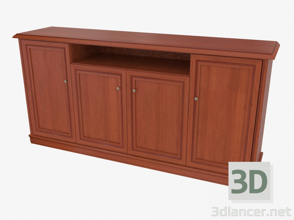 3d model Four-section buffet (367-40) - preview