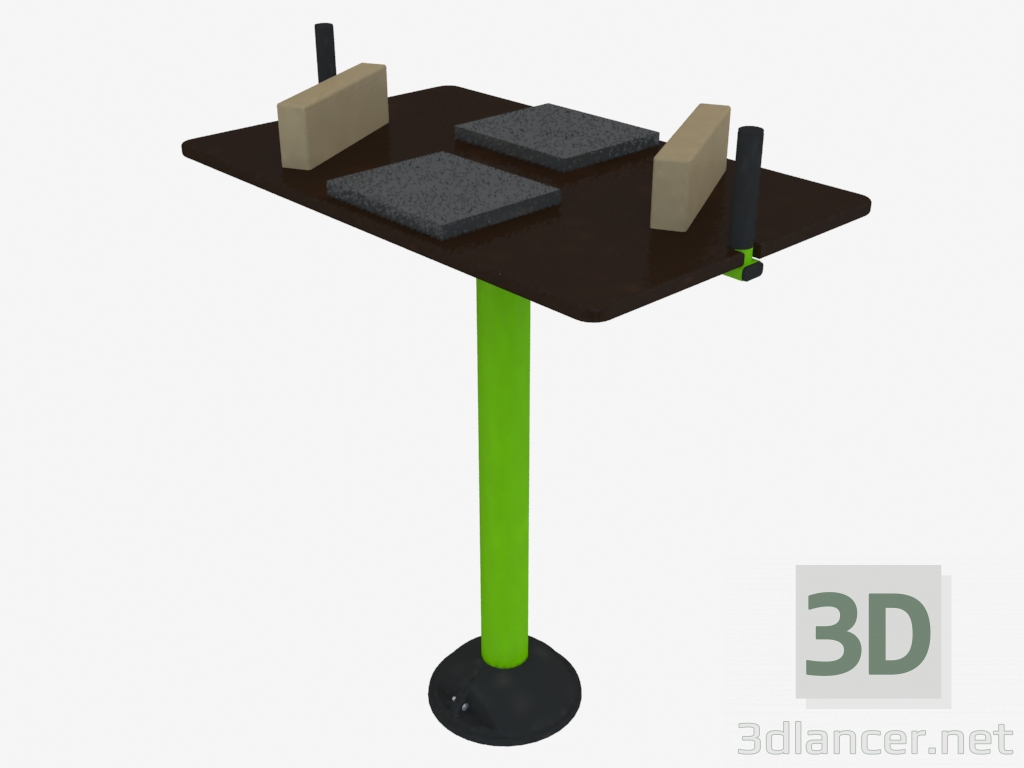 3d model Elemento del campo de deportes (7732) - vista previa