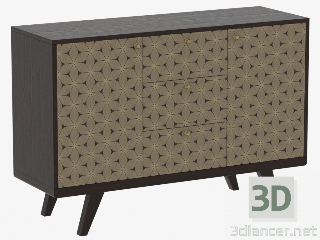 3d model Chest of drawers THIMON (IDC007002053) - preview