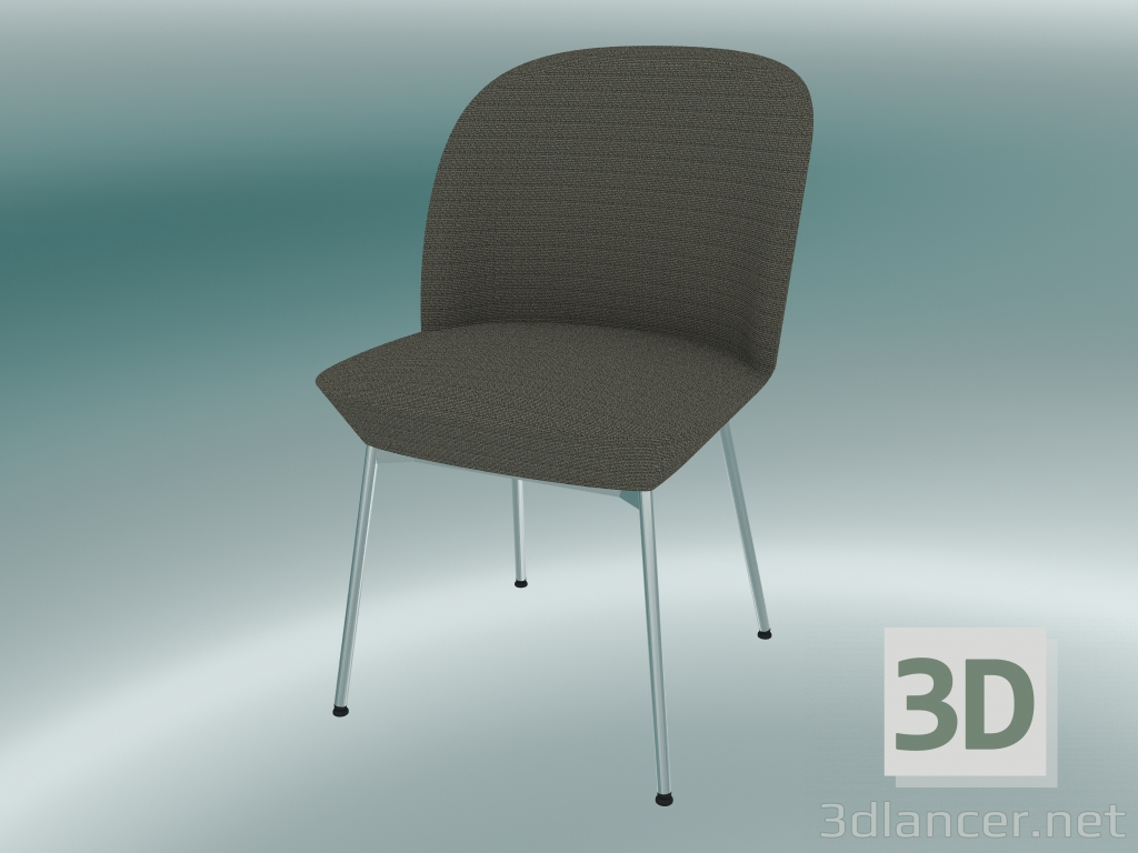 3d model Oslo Chair (Ocean 52, Chrome) - preview