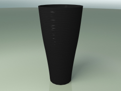 Vase Cono vase série Rêve Africain (Q70 Ridged)