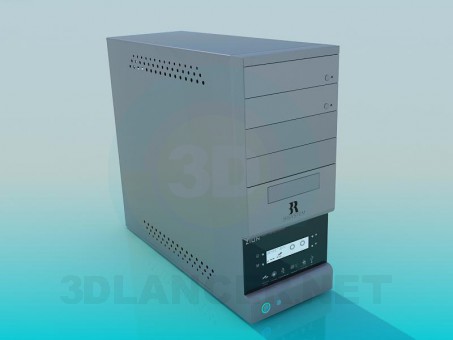 modèle 3D Unité du système - preview