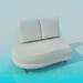 3d model Part of the sofa - preview