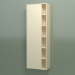 3d model Wall cabinet with 1 left door (8CUCECS01, Bone C39, L 48, P 24, H 144 cm) - preview