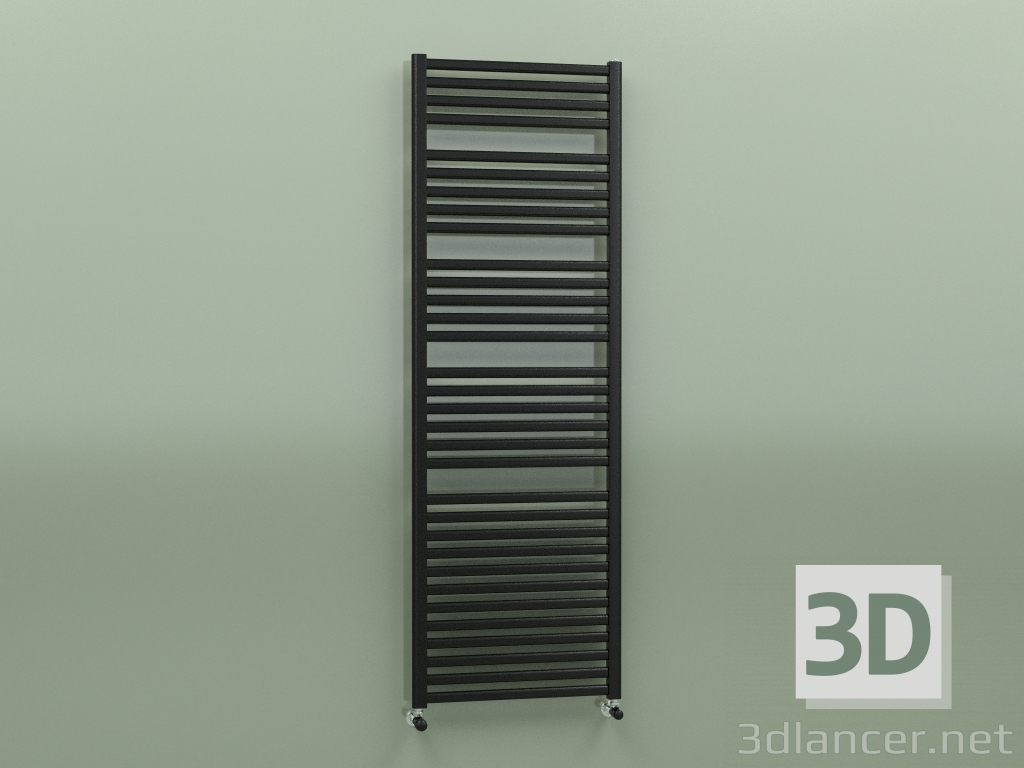 Modelo 3d Barra de toalha PAREO (1800x600, Preto - RAL 9005) - preview