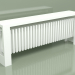 modello 3D Radiator Delta Column Bench V (H350 L1400 B177, RAL - 9016) - anteprima