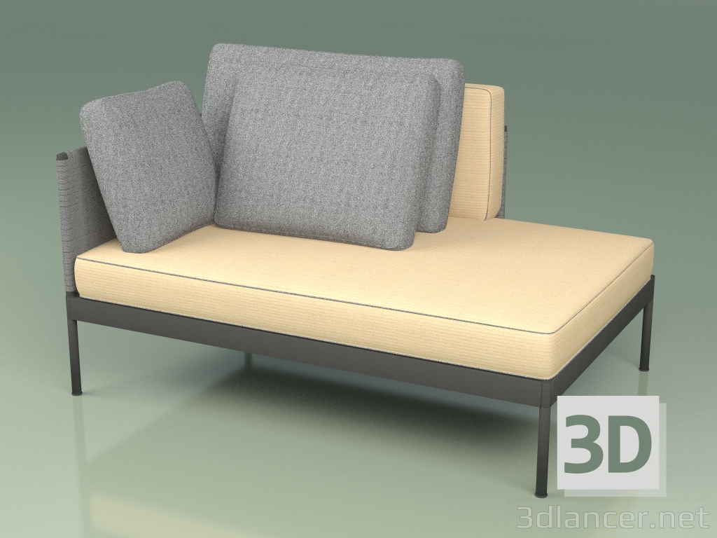 3D Modell Modulares Sofa (353 + 331, Option 1) - Vorschau