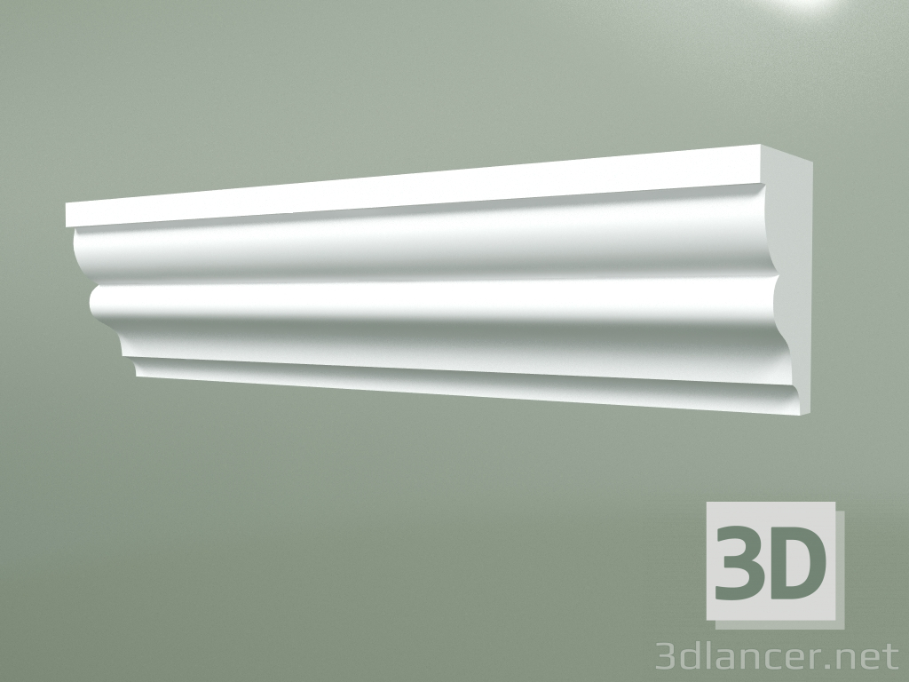 3d model Gypsum molding MT061 - preview