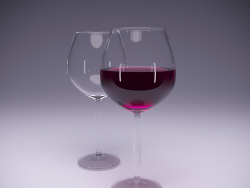 Verres à vin rouge