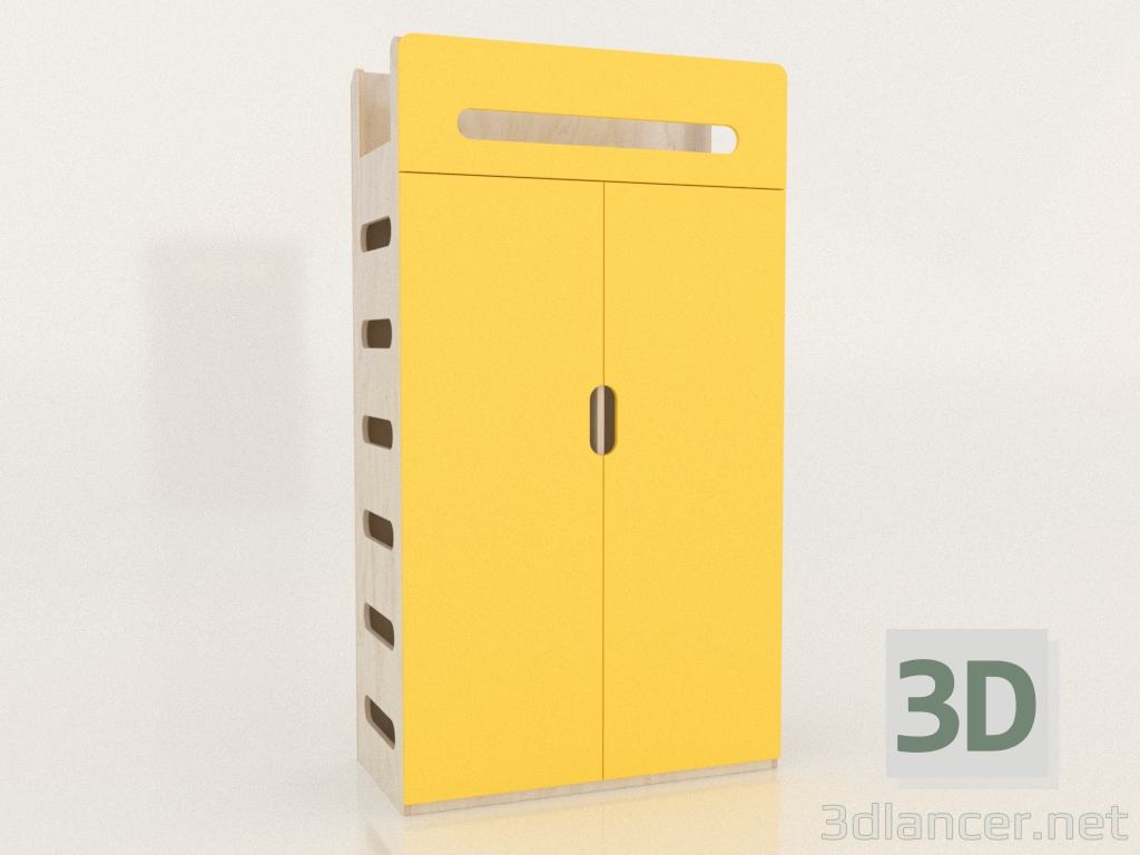 3D Modell Kleiderschrank geschlossen MOVE WE (WYMWE1) - Vorschau