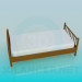 3d model Cama individual - vista previa