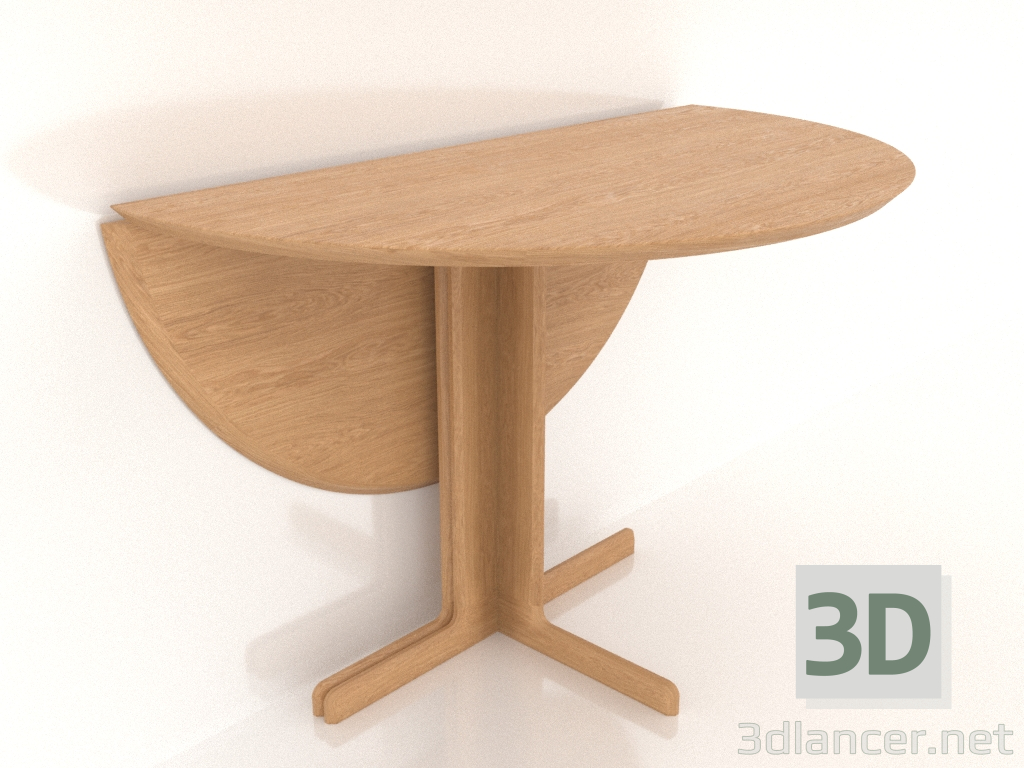 3D modeli Yemek masası 1100 mm (uzatılabilir, seçenek 2, Meşe doğal) - önizleme 3D modeli Yemek masası 1100 mm (uzatılabilir, seçenek 2, Meşe doğal) - önizleme