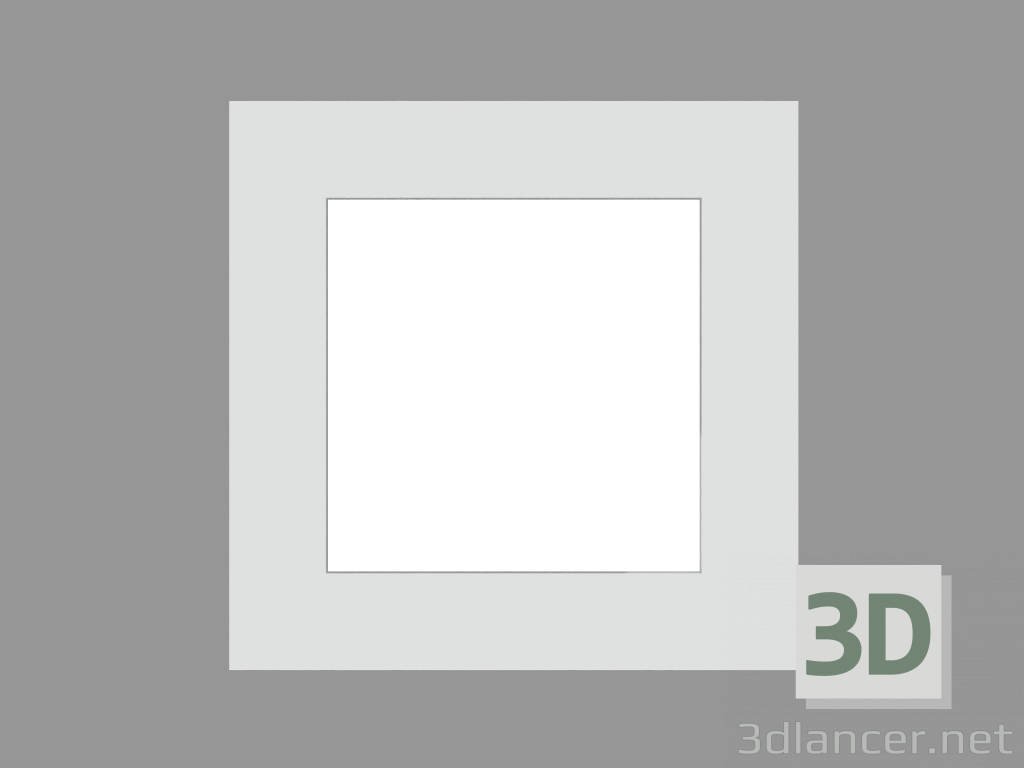 modello 3D Lampada da marciapiede ZIP SQUARE (S8883N LED) - anteprima