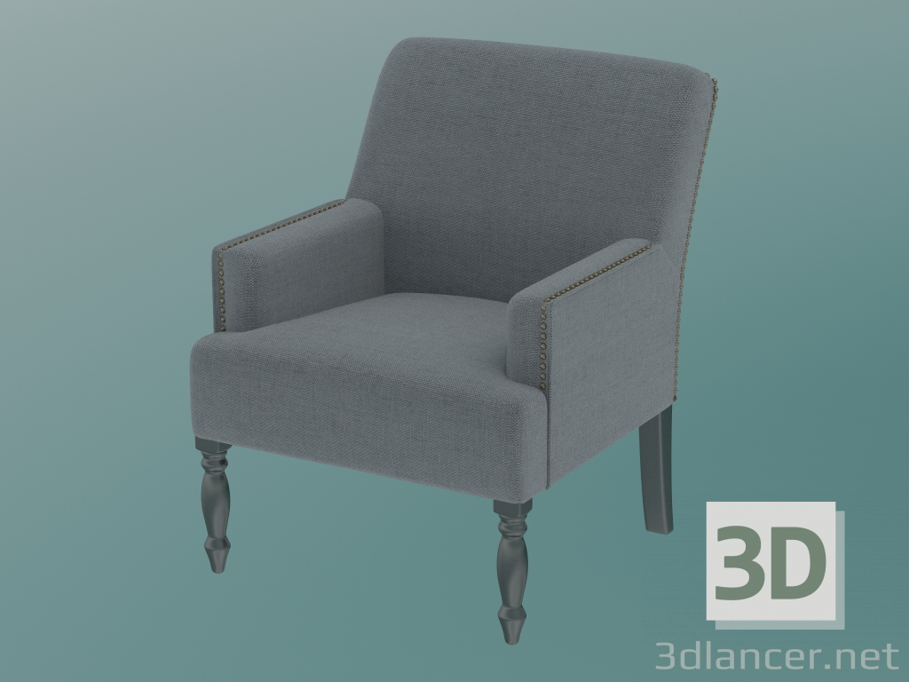 3d model Sillón Barnet Loft - vista previa