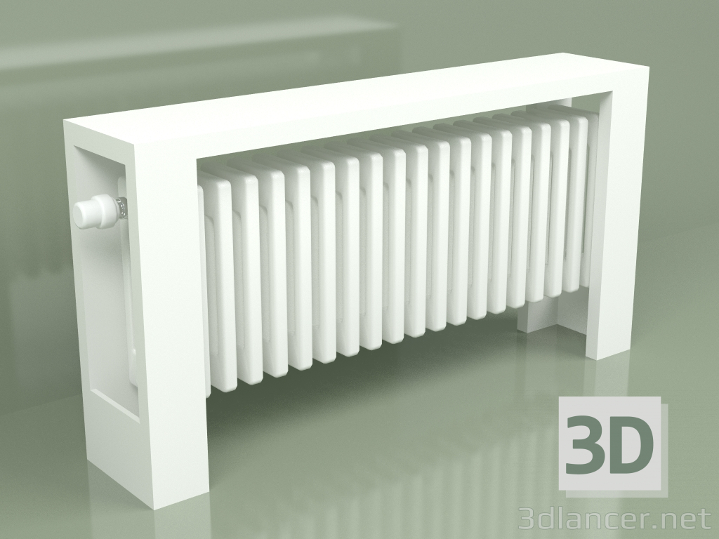 3d модель Радіатор Delta Column Bench V (H350 L1000 B139, RAL - 9016) – превью