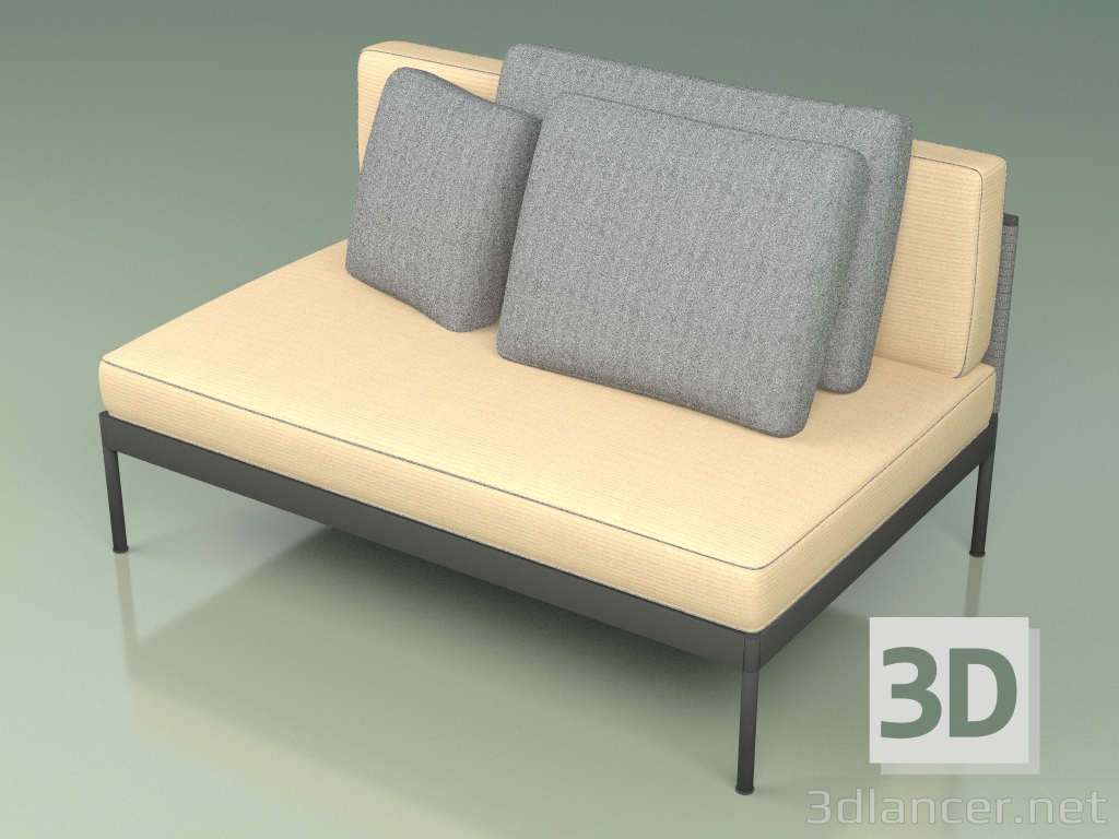 3D Modell Modulares Sofa (353 + 333, Option 1) - Vorschau