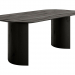 Mesa de comedor Plauto de Miniforms 3D modelo Compro - render