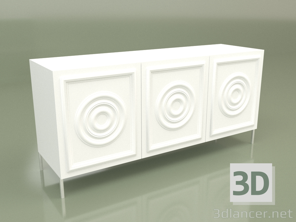 modello 3D Gabinetto TSR1-01 - anteprima