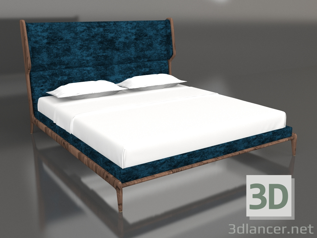 Modelo 3d Cama de casal Musa Adormecida - preview