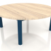 3d model Coffee table D 90 (Grey blue, Iroko wood) - preview