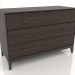 modèle 3D Commode 1200x500 mm (noyer cendré) - preview