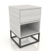 3d model Bedside table 350x350 mm (white RAL 9010) - preview