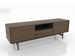 Mobile TV 1450 mm (frassino alleggerito noce)