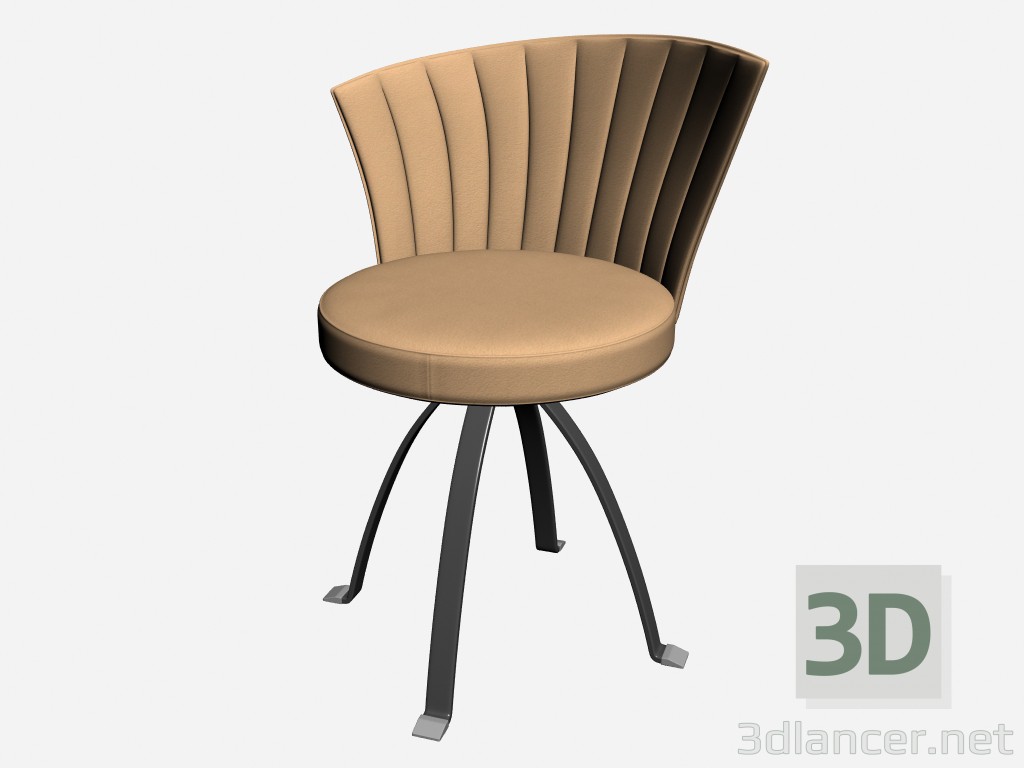 modello 3D Sedia tim - anteprima