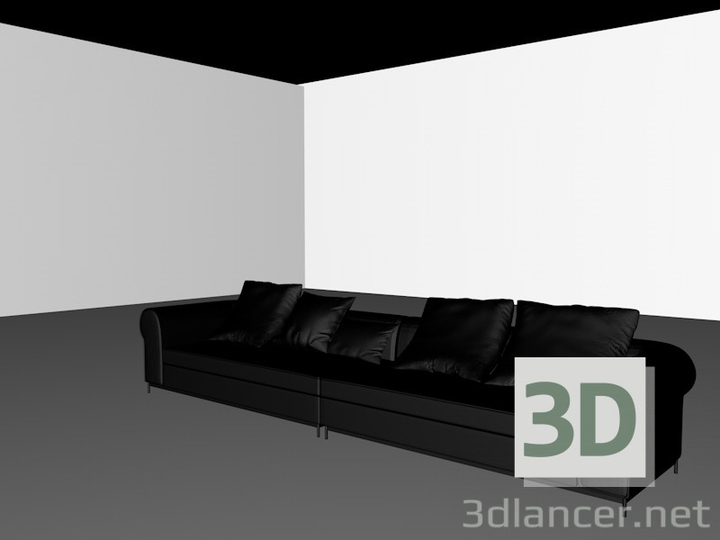 3D Modell Sofa - Vorschau