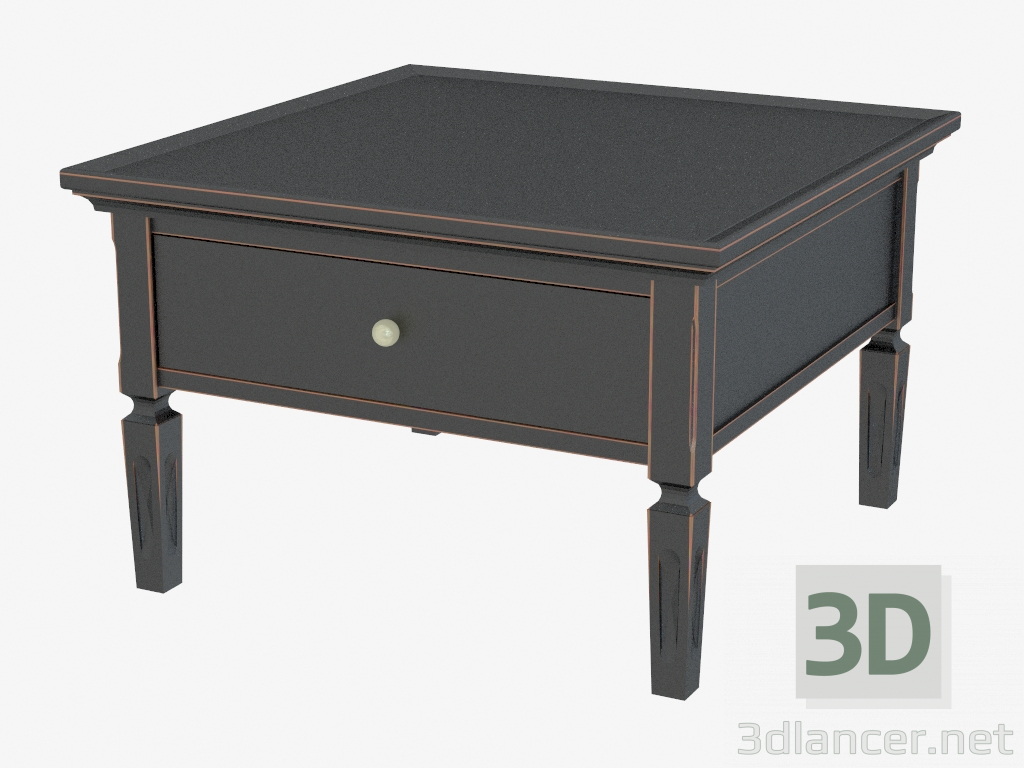 3D Modell Couchtisch mit Staufach CM08 - Vorschau