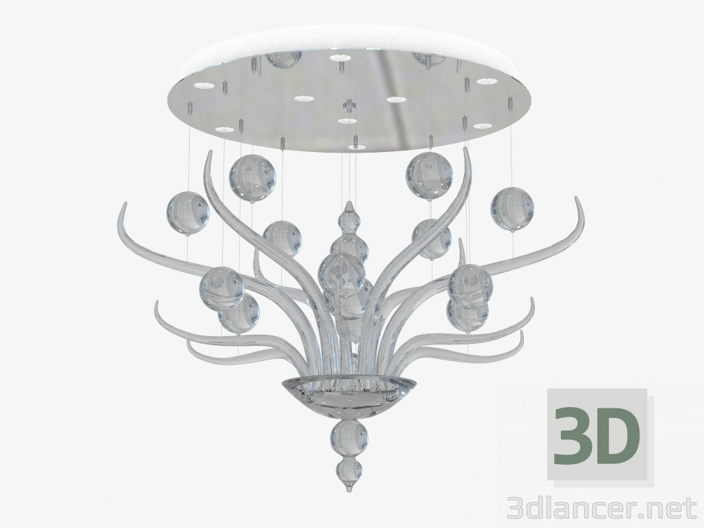 modello 3D F10 soffitto A03 00 - anteprima