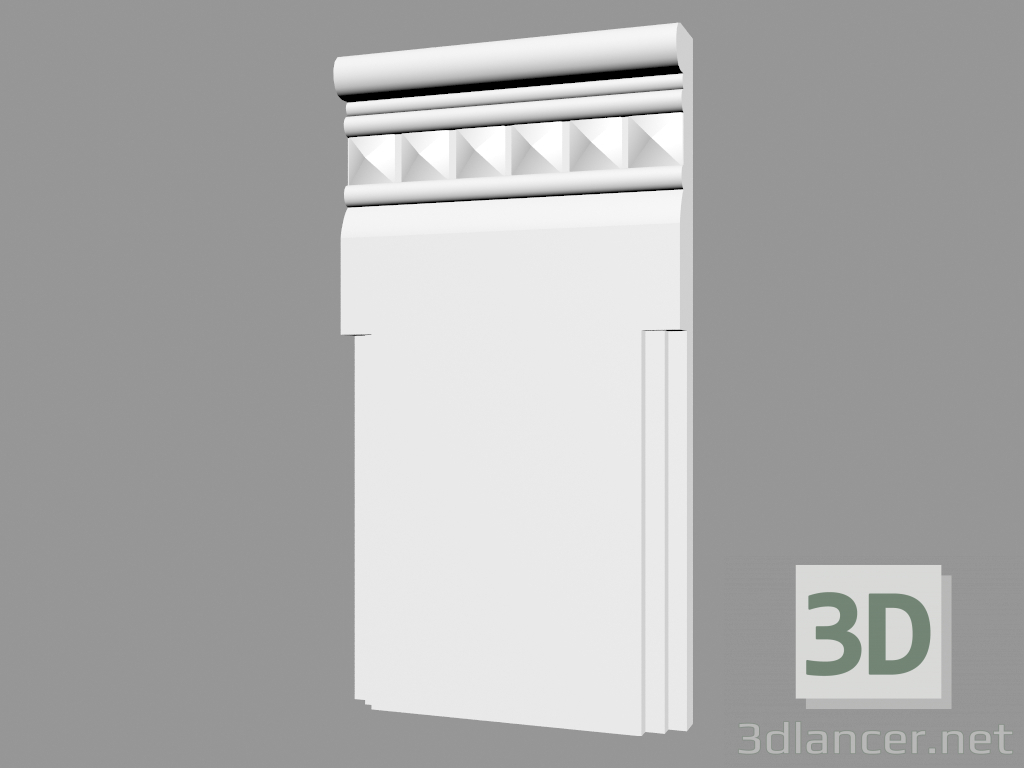 3d model Pilaster (base) PL555 - preview