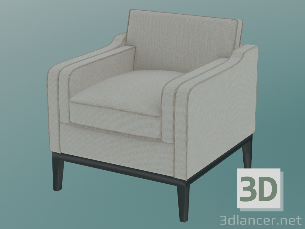 3d model Armchair Irwin - preview