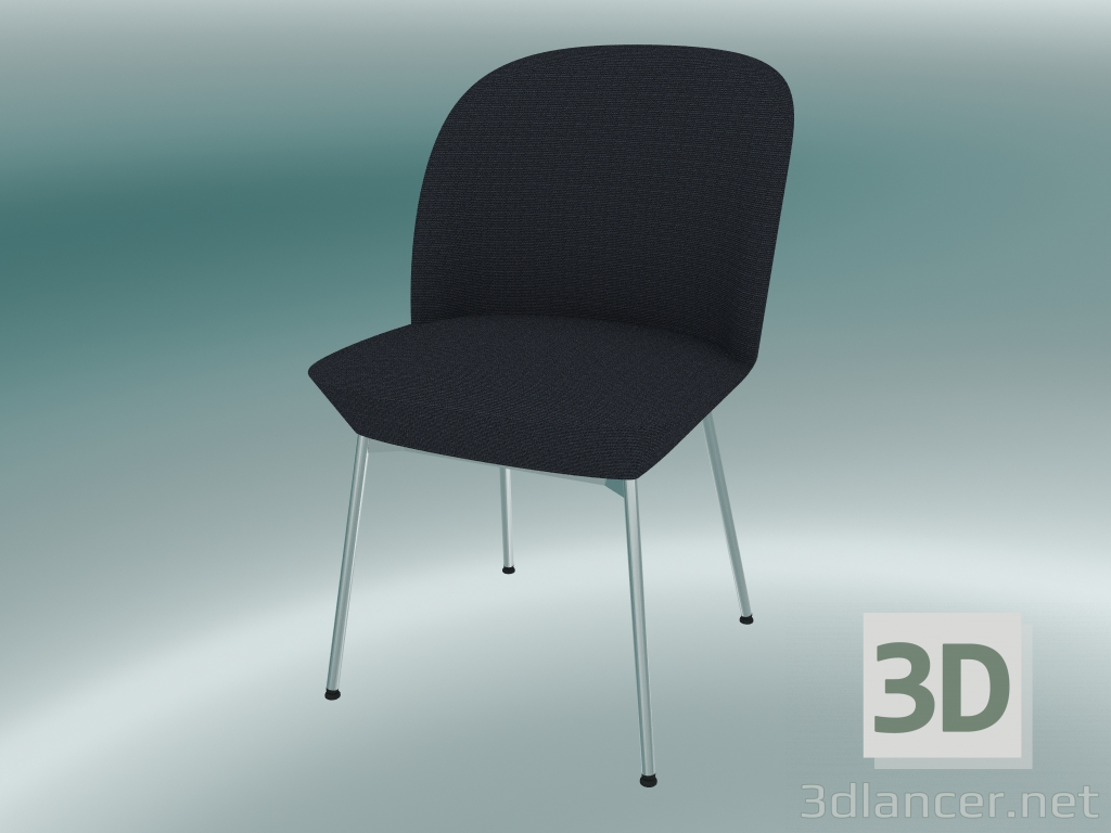 3d model Silla Oslo (Ocean 601, Chrome) - vista previa